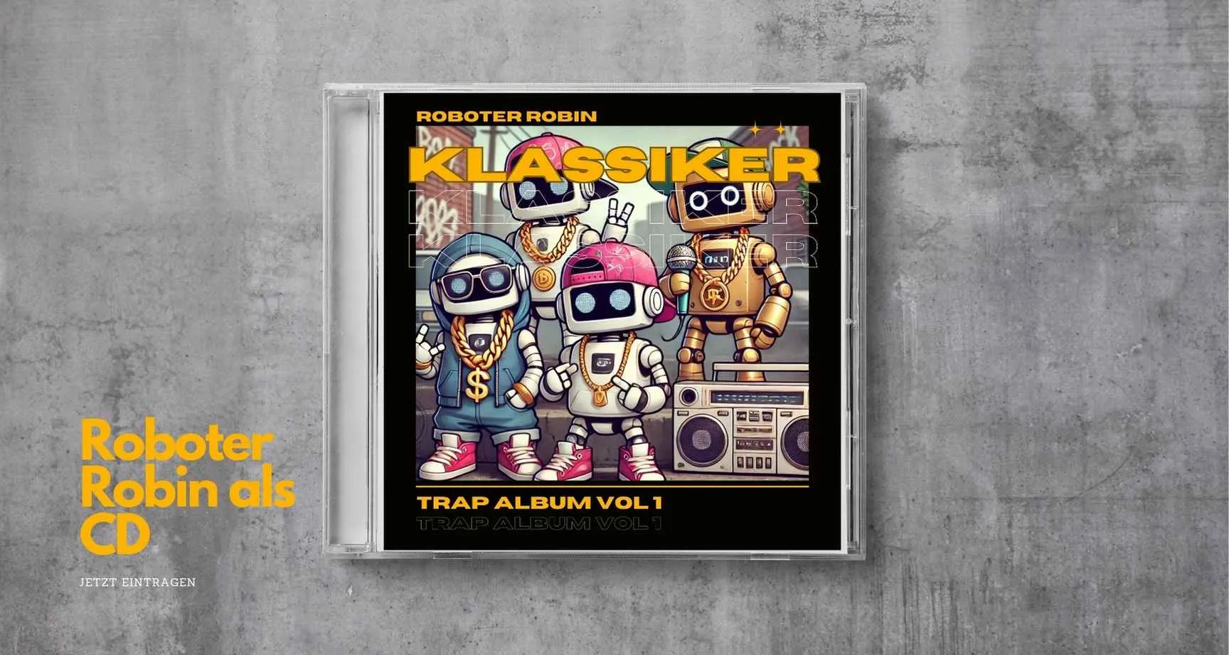 Roboter Robin als CD